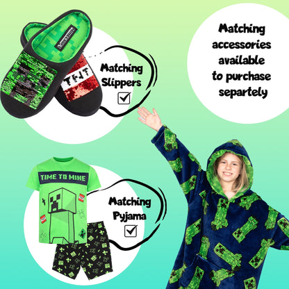 Sweat à capuche Minecraft – Oversized Blanket