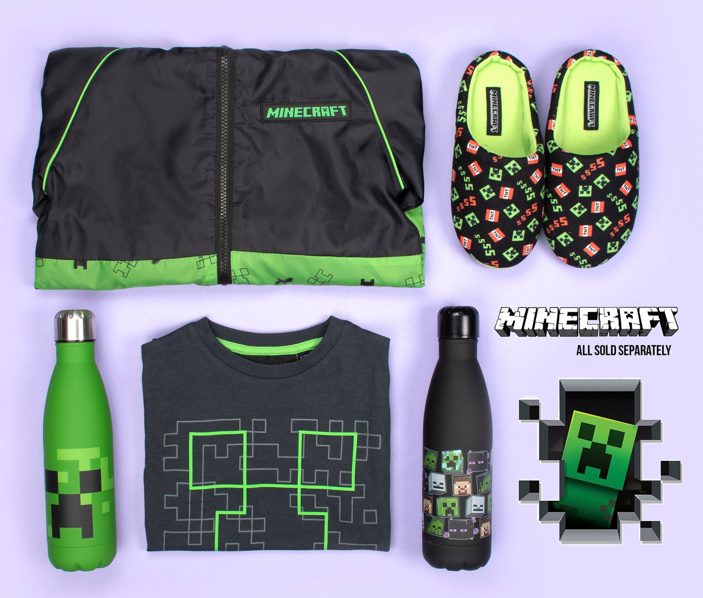 Minecraft Waterproof Jacket