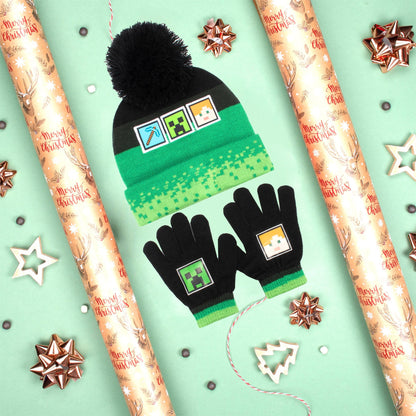 Ensemble bonnet et gants – Minecraft – Children's Set