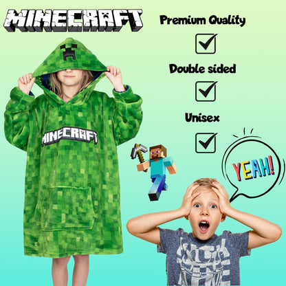 Sweat à capuche Minecraft – Oversized Blanket