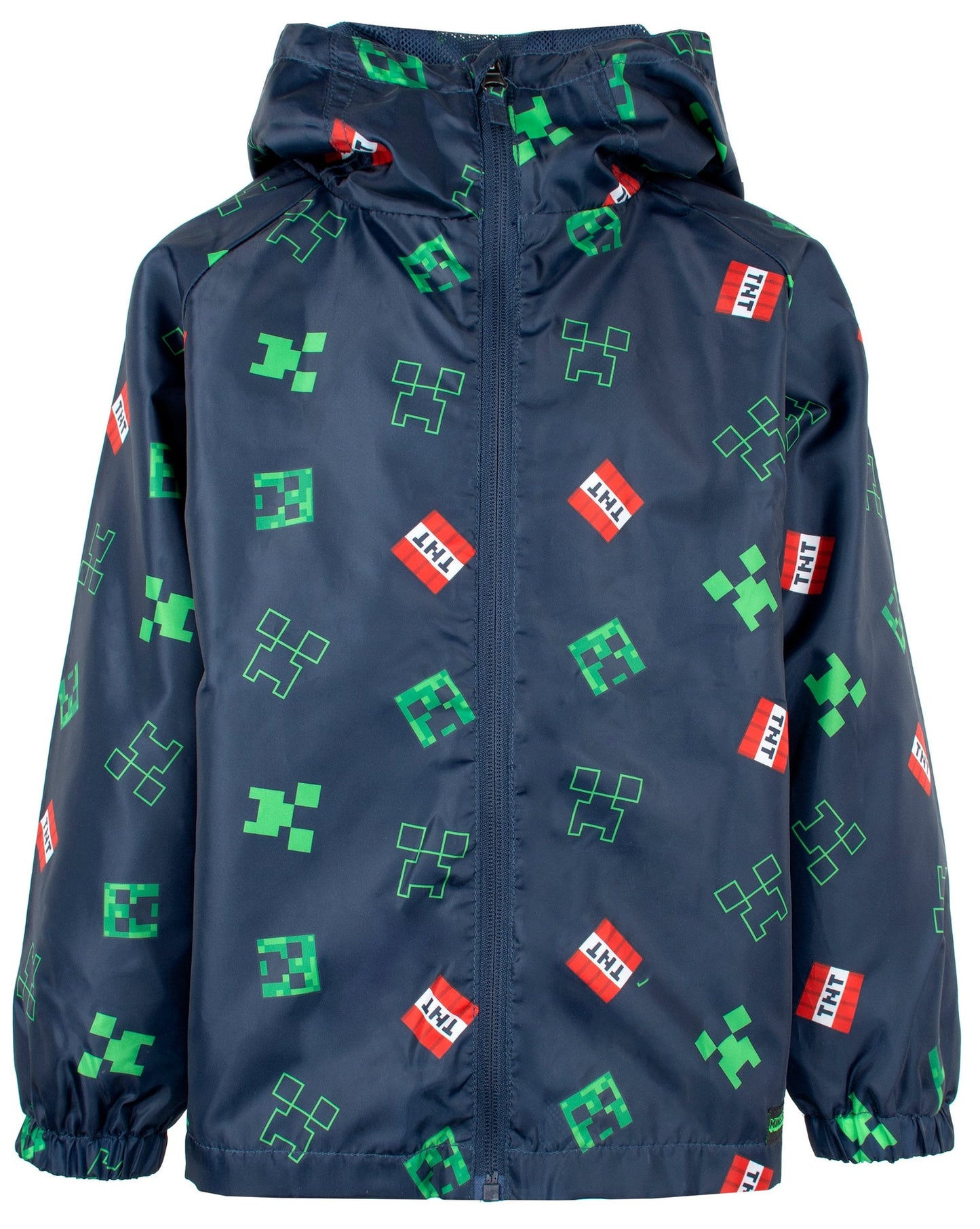 Minecraft Navy bleu Waterproof Jacket