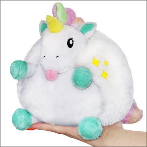 Peluche Mini Squishable – Bébé Licorne