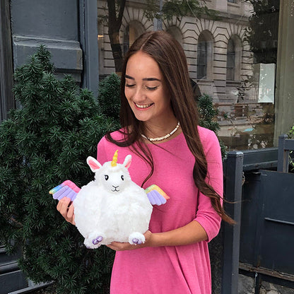 Peluche Mini Squishable – Lama Licorne