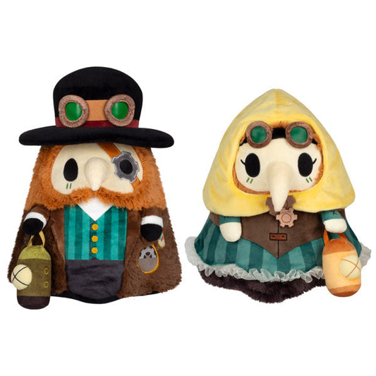 Duo Mini Squishable – Doktor und Pestdoktorin – Steampunk