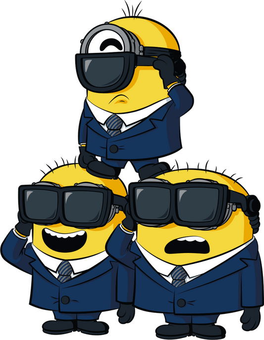 Gestapelte Minions