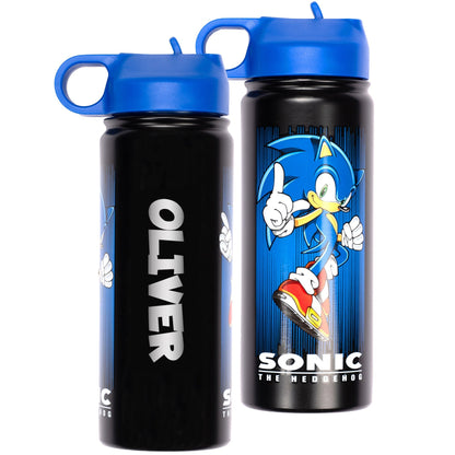 Edelstahlflasche mit Strohhalm – Edelstahlflasche 700ml – Sonic