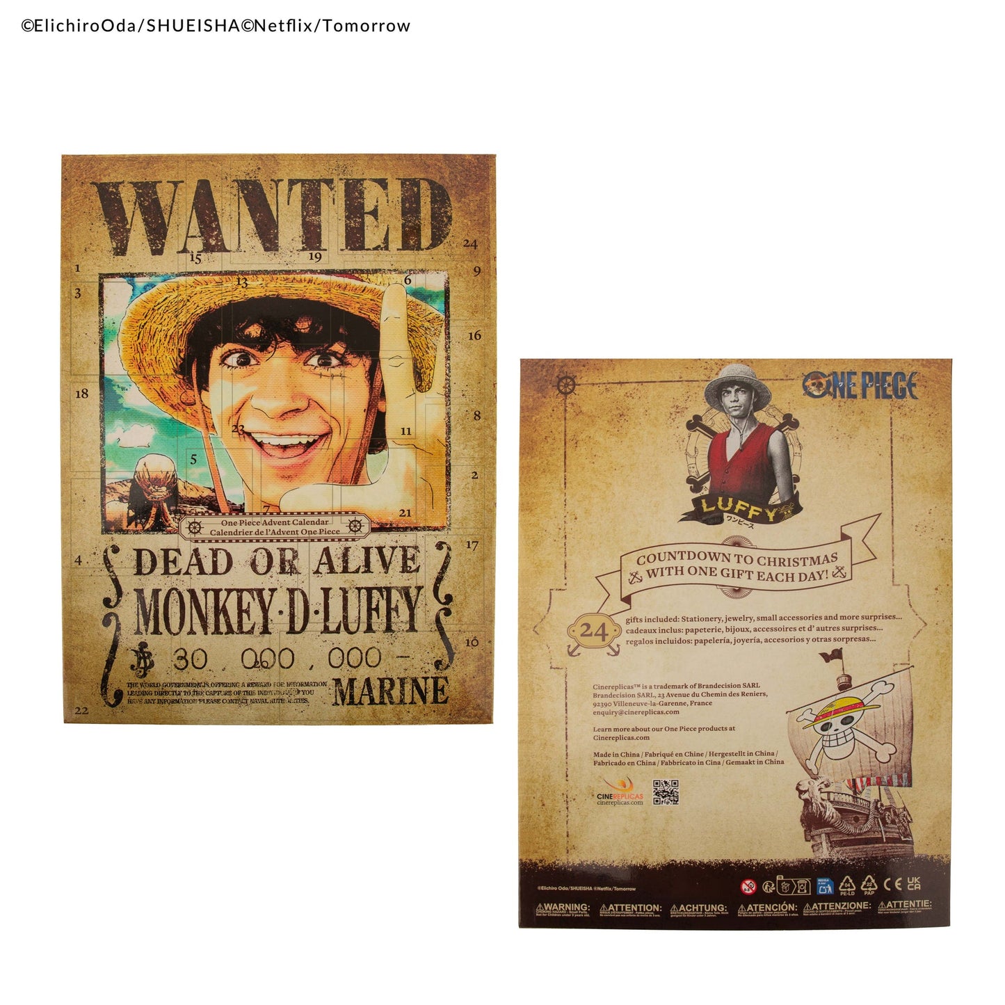 One Piece Advent Calendar 2025