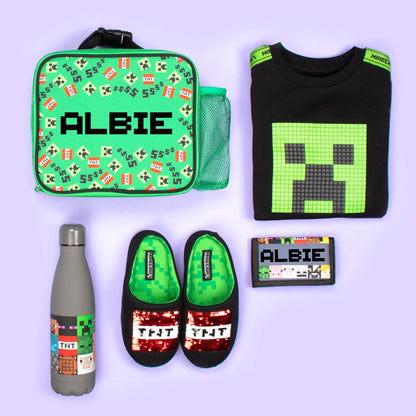 Minecraft Sac repas with Pocket – vert