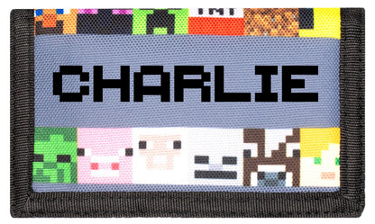 Minecraft enfant Portefeuille – gris