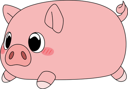 Schweinchen-Kissen (30 cm)