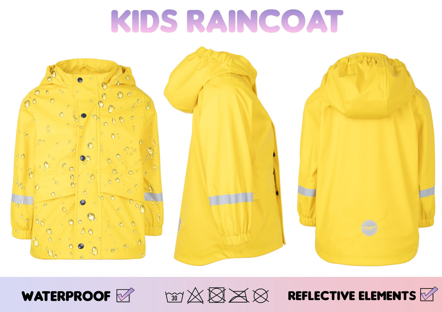 Enfant Raincoat – Yellow