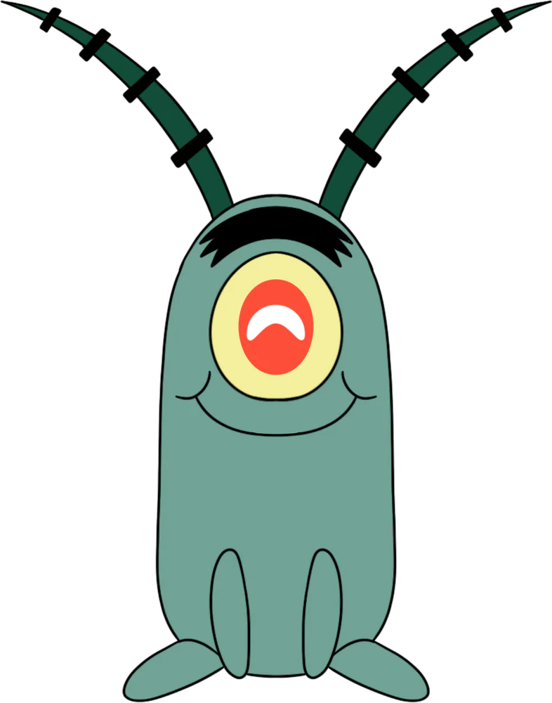 Peluche Plankton Bob l'éponge Youtooz