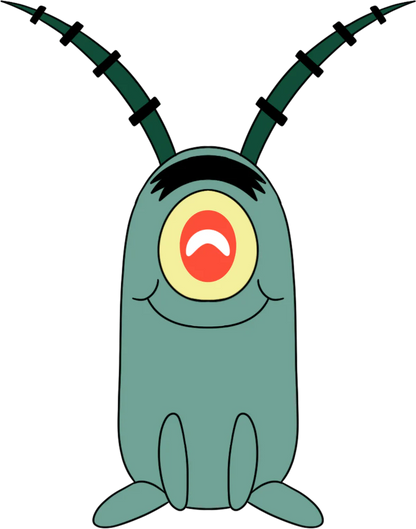 Peluche Plankton Bob l'éponge Youtooz