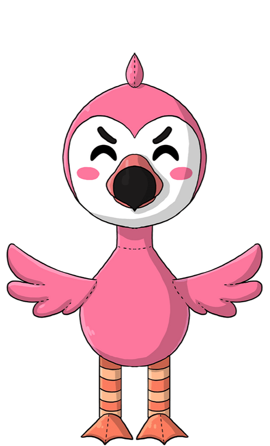 Flamingo Plüschtier (30 cm)
