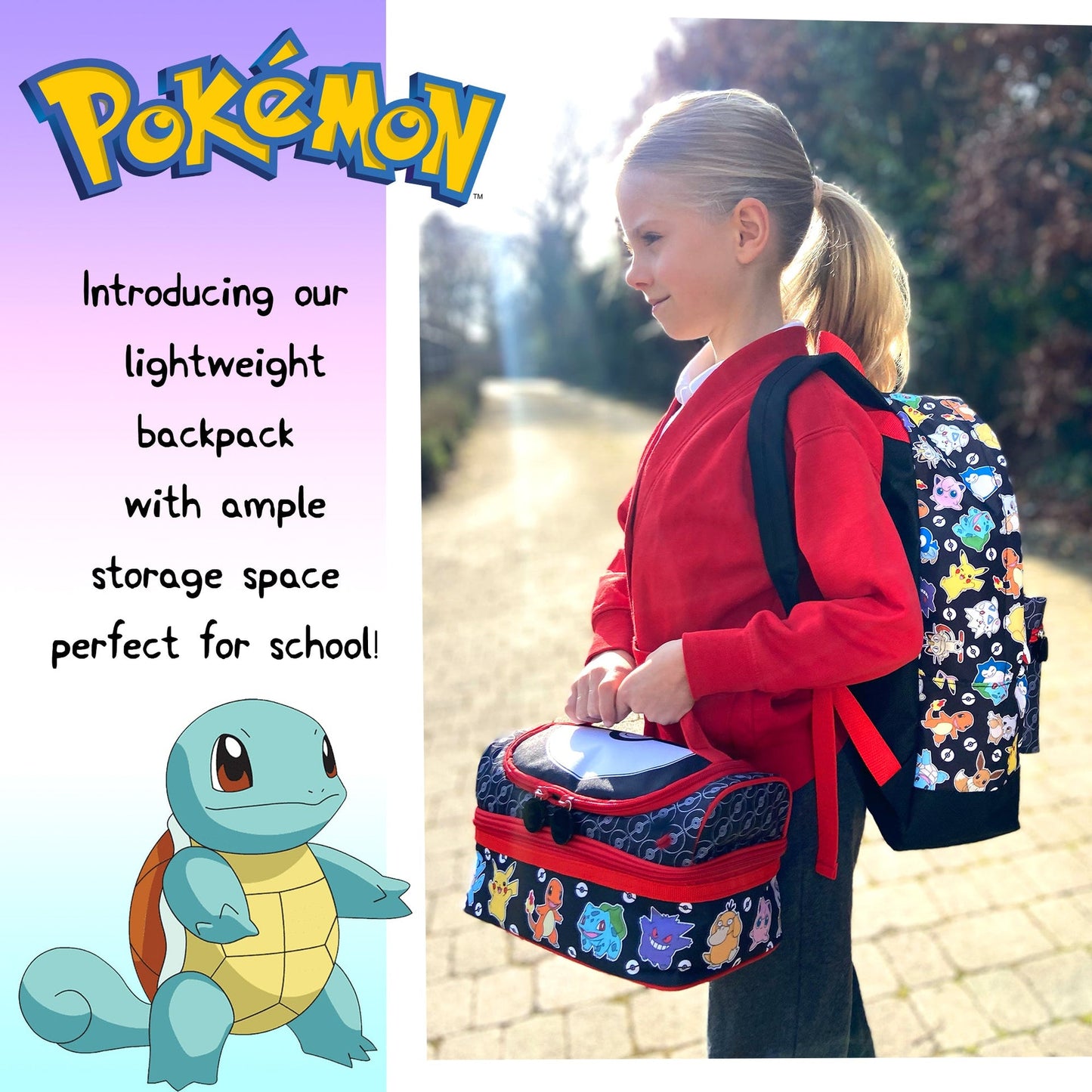 Enfant Sac à dos scolaire – Pokémon