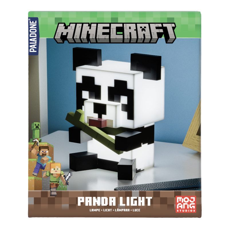 Lampe Minecraft - Panda