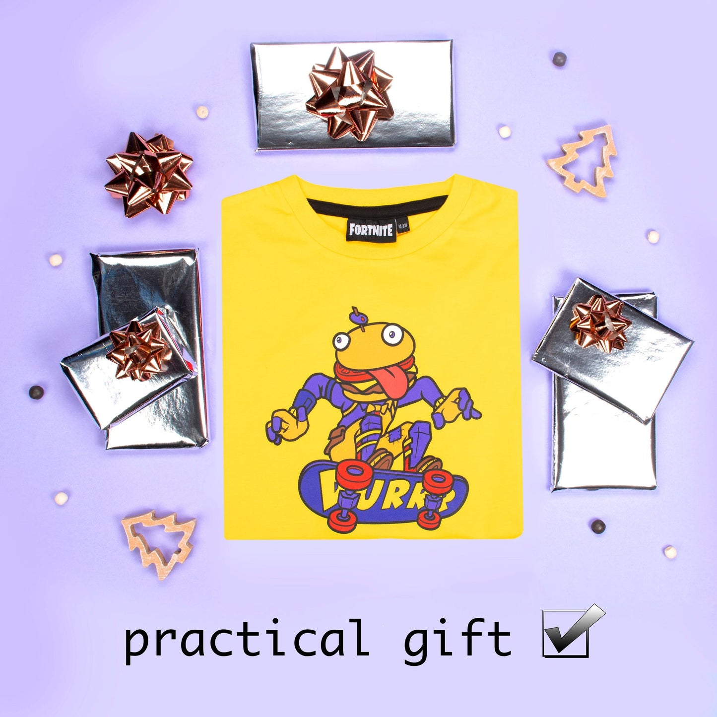Fortnite Pyjamas with Durr Burger Beef Boss Motif
