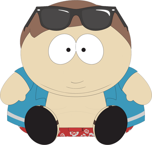 Cartman at the Pool Plush (9in)