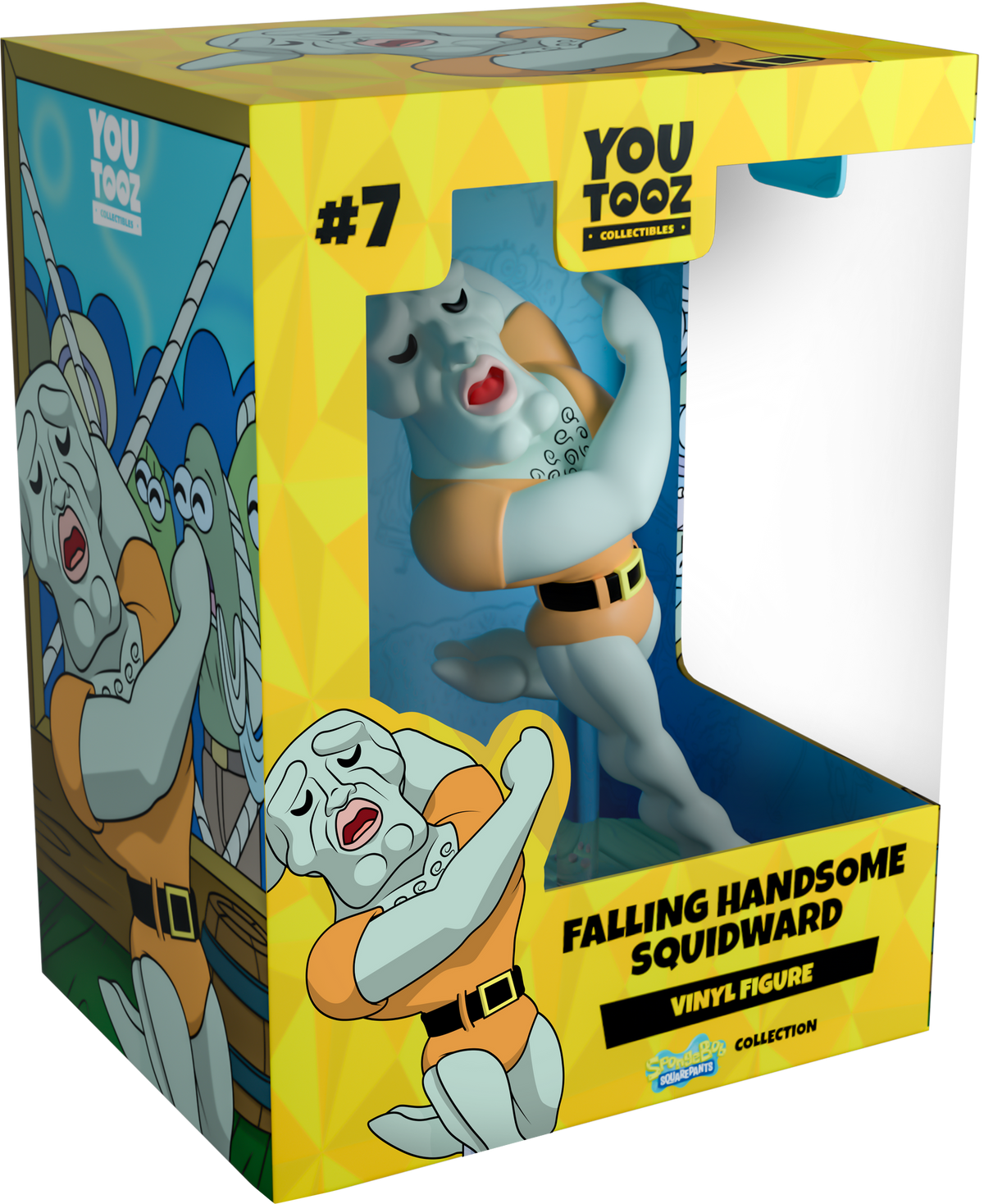 Falling Handsome Squidward