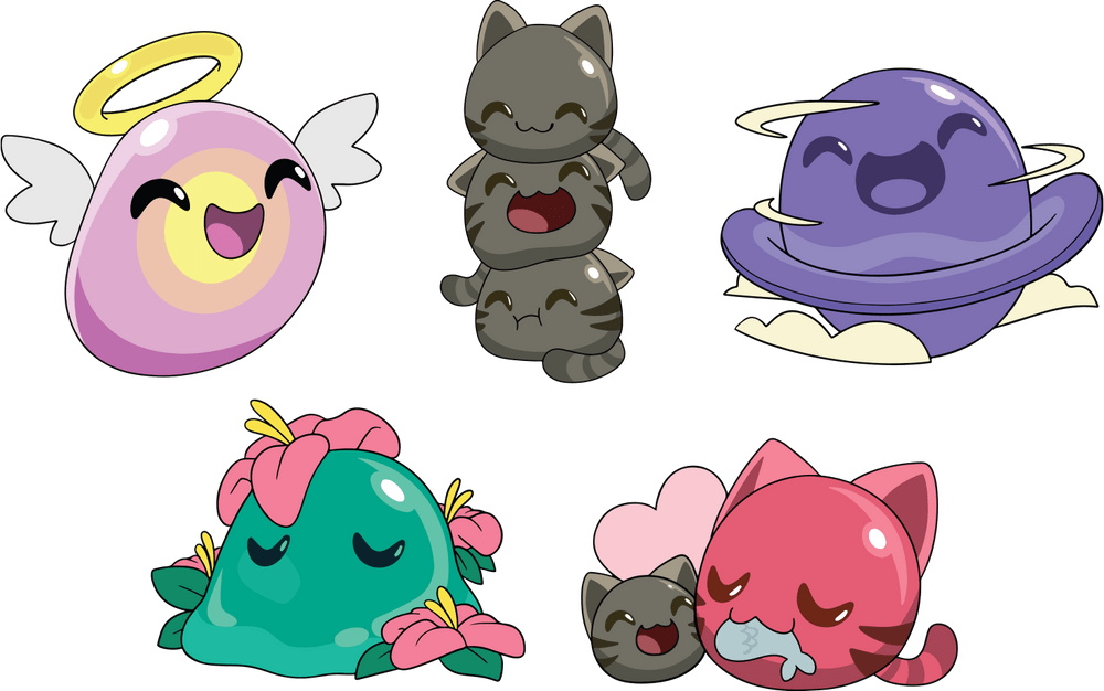 Slime Rancher Pin-Set