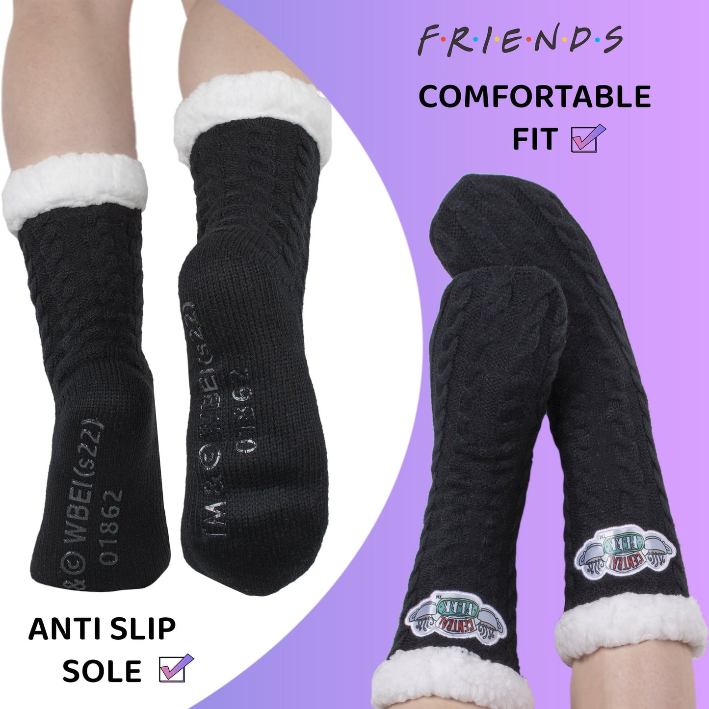 Chaussettes – Friends Slippery