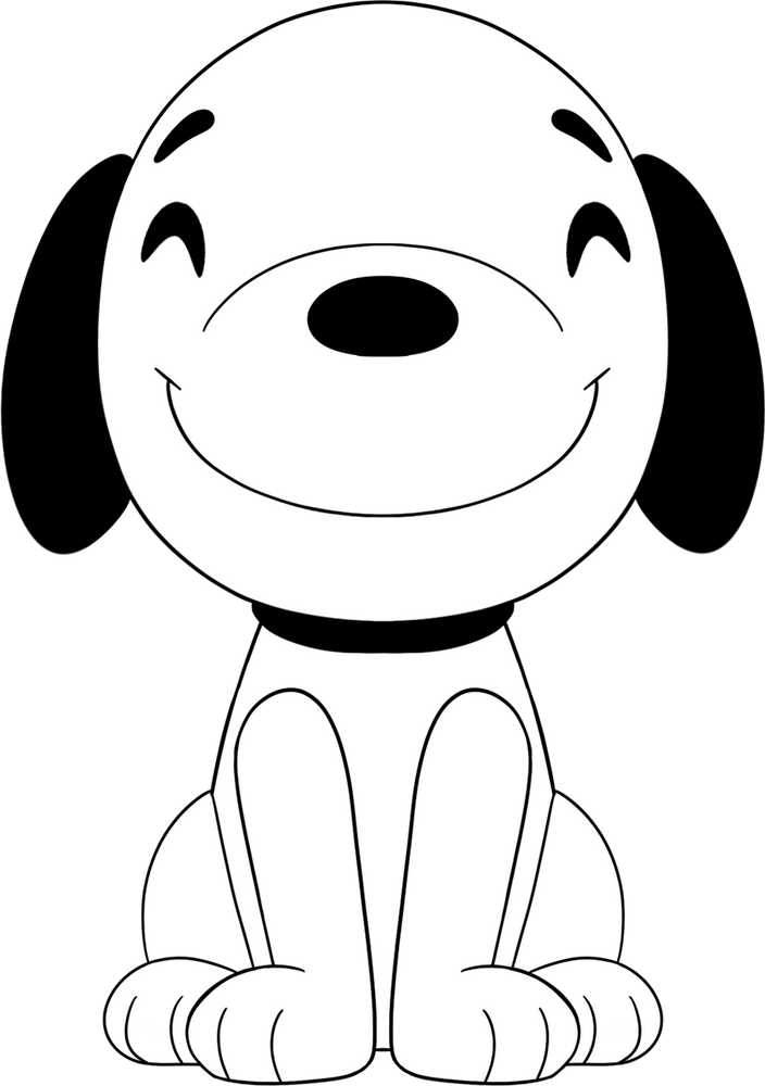 Snoopy Sit Plush (9in)