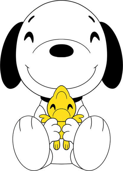 snoopy and woodstock plush youtooz