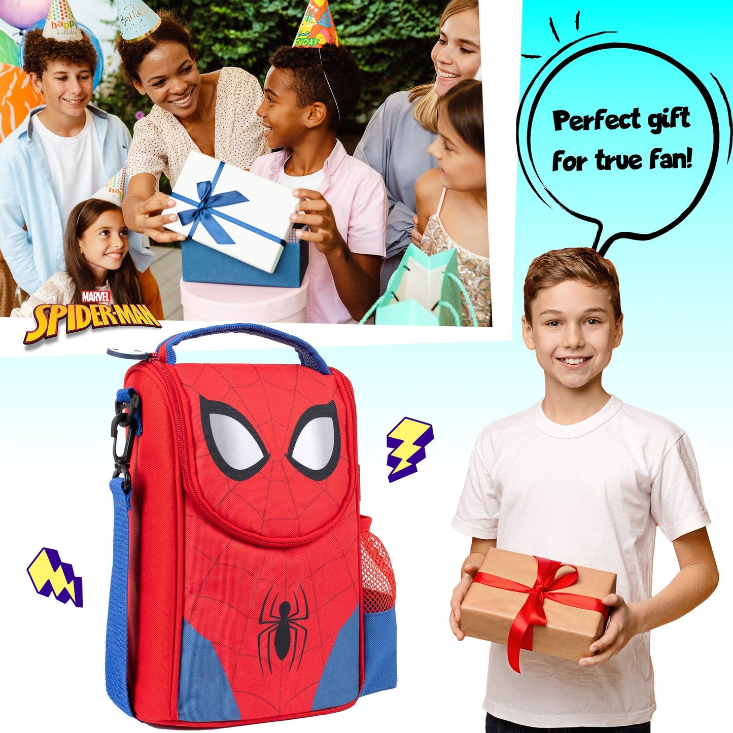 Sac repas – Spider-Man 3D