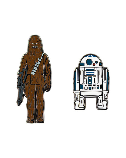 Pin's Star Wars Set 1.2 - R2D2 und Chewbacca (Geek Store Exklusiv)