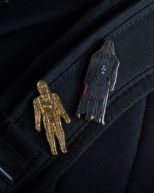 Star Wars Pin-Set 1.3 – C3PO und Darth Vader (Geek Store Exclusive)