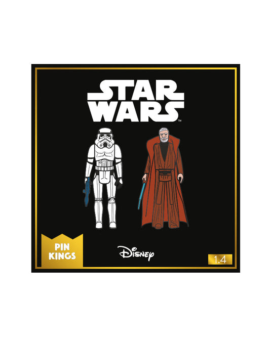 Pin-Set Star Wars 1.4 – Stormtrooper und Obi-Wan