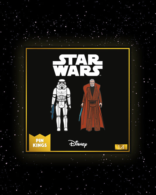 Pin-Set Star Wars 1.4 – Stormtrooper und Obi-Wan