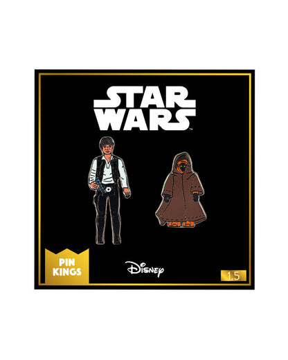 Star Wars Pin-Set 1.5 - Han Solo und Jawa