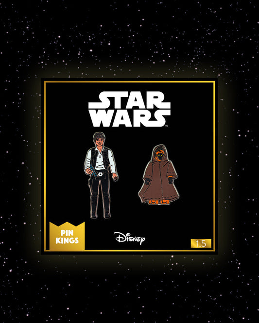 Star Wars Pin-Set 1.5 - Han Solo und Jawa