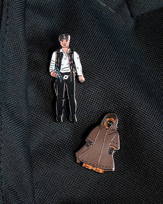 Star Wars Pin-Set 1.5 - Han Solo und Jawa