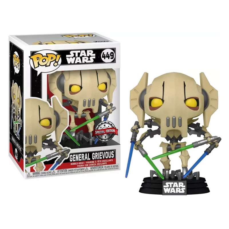 Pop! General Grievous with Lightsabers