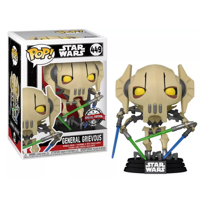 Pop! General Grievous with Lightsabers