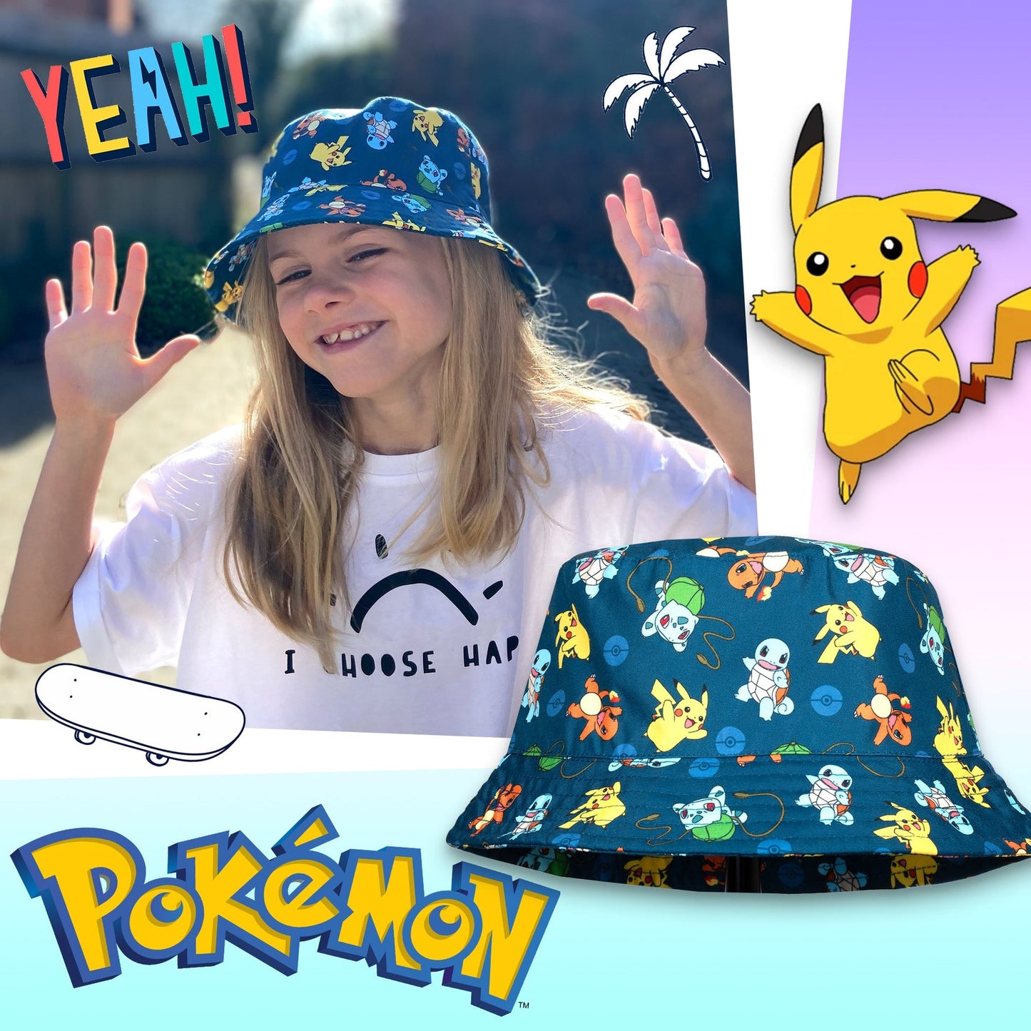 Pokémon Bucket Hat