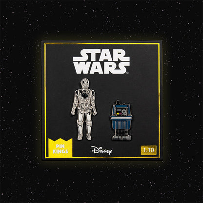 Star Wars Pin-Set 1.10 – Todesstern Droide und Power Droide