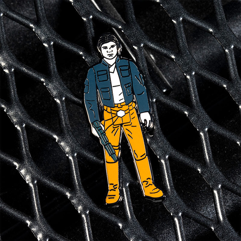 Star Wars Anstecknadel-Set 1.18 – Han Solo (Bespin-Outfit) und Lobot