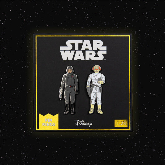 Star Wars Pin-Set 1.23 – AT-AT Commander und Cloud Car Pilot