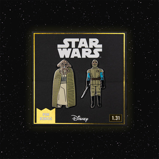 Star Wars Pin-Set 1.31 – Squid Head und General Madine