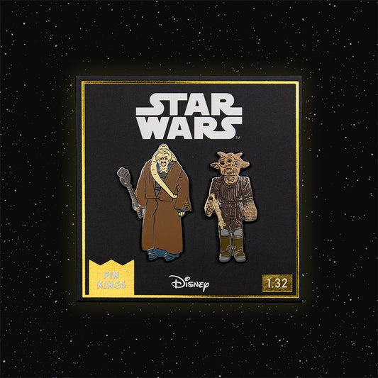 Pin-Set Star Wars 1.32 – Bib Fortuna und Ree-Yees