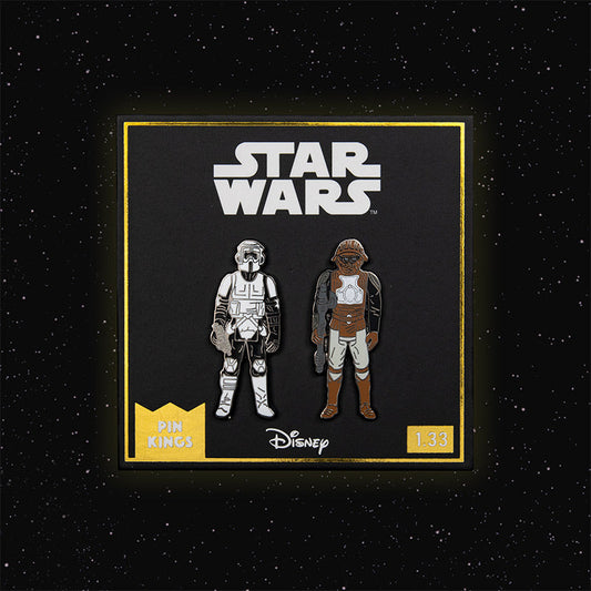 Pin's Star Wars Set 1.33 – Biker Scout and Lando Calrissian (Skiff Guard Disguise)