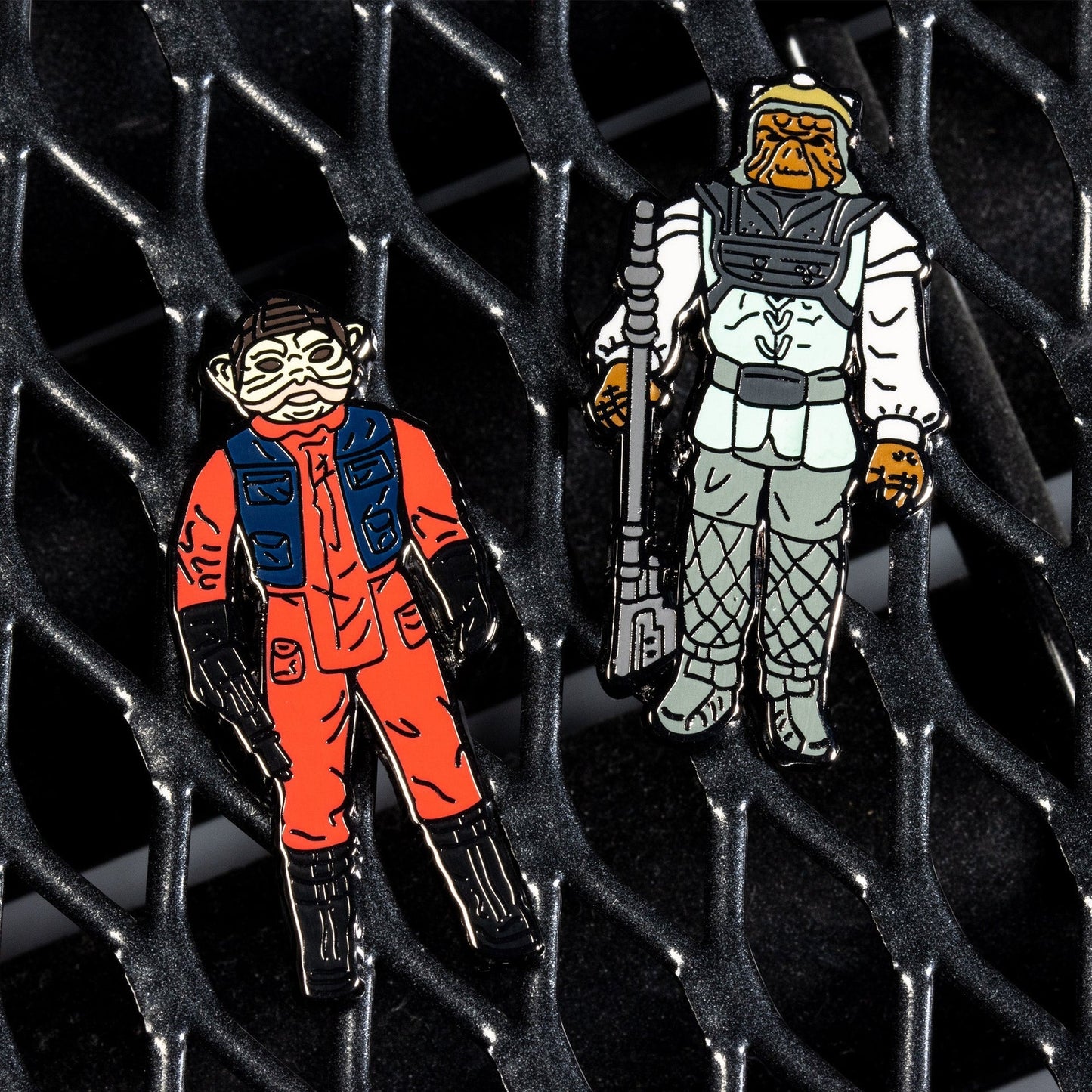 Star Wars Pin Set 1.34 – Nien Nunb and Nikto