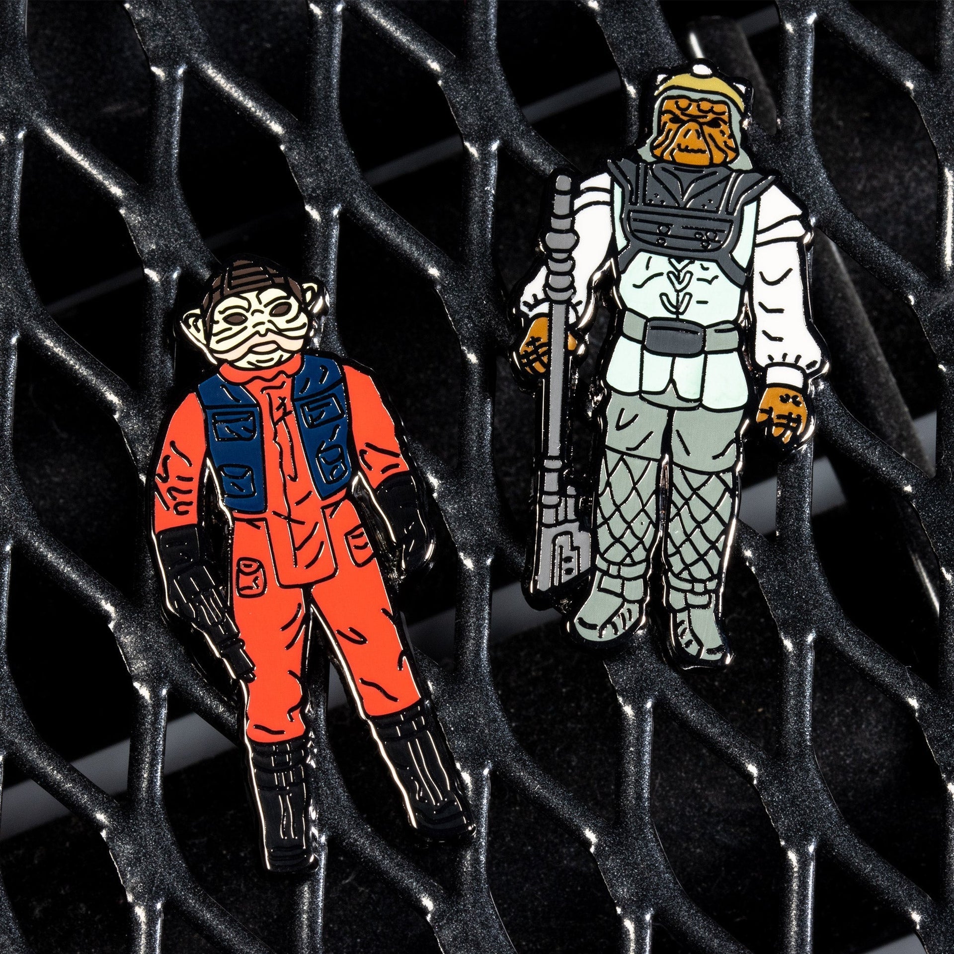 Pin's Star Wars Nien Nunb & Nikto Set 1.34 – Pin Kings Numskull