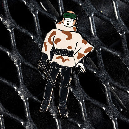 Star Wars Pin-Set 1.41 – Paploo und Luke Skywalker (im Kampfponcho)