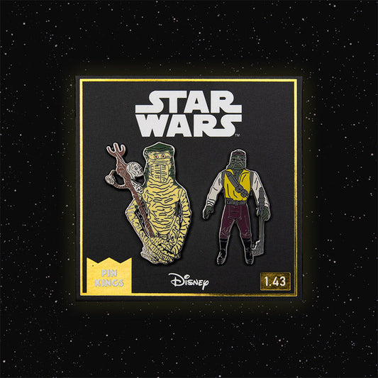Star Wars Pin-Set 1.43 – Amanaman und Barada