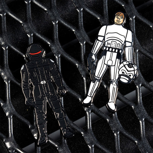 Pin-Set Star Wars 1.44 – Imperial Gunner und Luke Skywalker (Imperiale Sturmtruppen-Uniform)