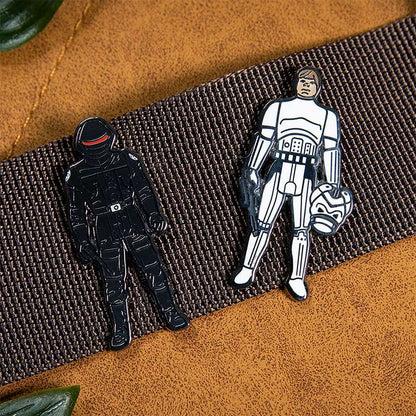 Pin-Set Star Wars 1.44 – Imperial Gunner und Luke Skywalker (Imperiale Sturmtruppen-Uniform)